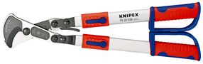 KNIPEX 95 32 038 Cable Shears (ratchet action) with telescopic handles with multi-component handles 570 mm 95 32 038 4003773071556