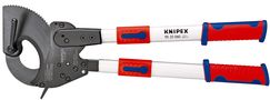 KNIPEX 95 32 060 Cable Cutter (ratchet action) with telescopic handles with multi-component handles 630 mm 95 32 060 4003773071563
