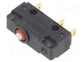 Microswitch SNAP ACTION; 5A/250VAC; without lever; SPDT; ON-(ON) SAIA-BURGESS V4NCST7GP