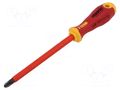 Screwdriver: insulated; Phillips; PH3; ERGONIC® FELO FL41430490