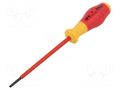 Screwdriver; insulated; slot; 3,0x0,5mm FELO FL91303090