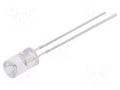 LED; green; 5mm; candle light effect; 1560÷2180mcd; 120°; 2.5÷5VDC OPTOSUPPLY OSG5DK5MC1B