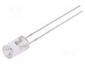 LED; yellow; 5mm; candle light effect; 750÷1120mcd; 120°; 2.5÷5VDC OPTOSUPPLY OSY5MK5MC1B
