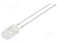 LED; yellow; 5mm; 5800÷7000mcd; 30°; Front: convex; 1.8÷2.6VDC; 78mW OPTOSUPPLY OSY5PA5E31B