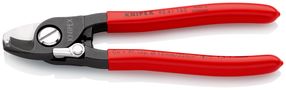 KNIPEX 95 41 165 Cable Shears plastic coated burnished 165 mm 95 41 165 4003773078609