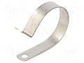 Fixing clamp; ØBundle : 32mm; W: 12.7mm; stainless steel HELLERMANNTYTON AFCSS32-SS316-ML