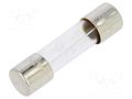 Fuse: fuse; 5A; 250VAC; time-lag; cylindrical,glass; 5x20mm; S506 EATON/BUSSMANN BK1-S506-5-R