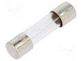 Fuse: fuse; 5A; 250VAC; time-lag; cylindrical,glass; 5x20mm; S506 EATON/BUSSMANN BK1-S506-5-R