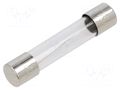 Fuse: fuse; 15A; 32VAC; quick blow; cylindrical,glass; 6.3x32mm EATON/BUSSMANN BK-AGC-15-R