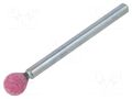 Grindingstone; Ø: 6mm; Ø: 3mm; aluminium oxide; Mounting: rod 3mm PG PROFESSIONAL PG-ME.002