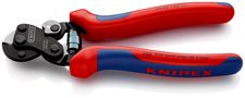 KNIPEX 95 62 160 TC Wire Rope Cutter for tyre cord with multi-component handles burnished 160 mm 95 62 160 TC 4003773082422