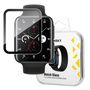 Wozinsky Watch Glass hybrid glass for Oppo Watch 2 46 mm black, Wozinsky 5907769310126 5907769310126