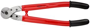 KNIPEX 95 77 600 Wire Rope and ACSR-Cable Cutter with dipped insulation galvanized 600 mm 95 77 600 4003773025313