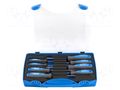 Kit: screwdrivers; Phillips,Pozidriv®,slot; TBI; plastic box UNIOR UNIOR-621445