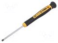 Screwdriver: precision; slot; 3.5x0.6mm; Blade length: 60mm FELO FL24033350