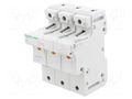 Fuse base; for DIN rail mounting; Poles: 3 SCHNEIDER ELECTRIC A9GSB350