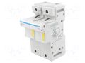 Fuse disconnector; 22x58mm; for DIN rail mounting; 125A; 690V HAGER LR702