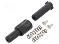 Fuse holder; 5x20mm,6.3x32mm; Imax: 6.3A; Leads: screw terminals ESKA 121710