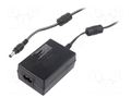 Power supply: switching; 24VDC; 1.5A; Out: 5,5/2,1; 36W; 85÷264VAC MEAN WELL GST36B24-P1J