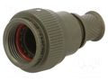 Accessories: plug cover; size 11; MIL-DTL-38999 Series III AMPHENOL AIR M85049/88-11W03