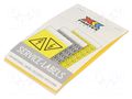 Safety sign; self-adhesive folie; W: 40mm; H: 79mm; yellow PARTEX PLB43014PV