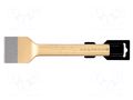 Jointing chisel; Tipwidth: 60mm; L: 250mm; Plating: varnish RENNSTEIG REN.3850601SB