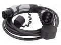 Cable: eMobility; 1x0.5mm2,3x4mm2; 250V; 8kW; IP44; single-phase PHOENIX CONTACT 1628198