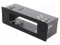 Mounting half frame for CB radio; President; with center hole 4CARMEDIA PCB.TYP.19