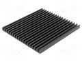 Heatsink: extruded; L: 150mm; W: 140mm; H: 10mm; aluminium; anodized FISCHER ELEKTRONIK SK/695/150/SA
