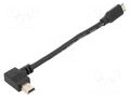 Cable-adapter; 100mm; USB; male,USB B mini ELATEC CAB-BS1