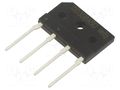 Bridge rectifier: single-phase; Urmax: 600V; If: 4A; Ifsm: 80A; flat SHINDENGEN D3SBA60-7000