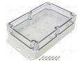 Enclosure: multipurpose; X: 140mm; Y: 210mm; Z: 60mm; ZP; ABS; IP67 KRADEX ZP21014060SUJP-APC