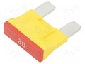 Fuse: fuse; 20A; 80VDC; automotive; 30mm; MAXI OPTIFUSE ANX80-UL-20A