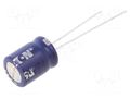 Supercapacitor; THT; 1.5F; 2.5VDC; -20÷80%; Body dim: Ø10x14mm EATON ELECTRONICS B1010-2R5155-R