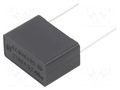 Capacitor: polypropylene; ECQUA; 1uF; 275VAC; 26x19x12mm; THT; ±20% PANASONIC ECQUAAF105M