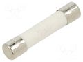 Fuse: fuse; 2.5A; 250VAC; quick blow; ceramic; 6.3x32mm; brass OPTIFUSE FCA-2.5A