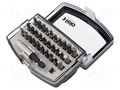 Kit: screwdriver bits; plastic box; Holder: C6,3mm; 25mm; 1/4" FELO FL02013116