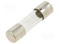 Fuse: fuse; 250mA; 250VAC; quick blow; glass; 5x20mm; bulk OPTIFUSE FSC-250MA