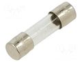 Fuse: fuse; 200mA; 250VAC; quick blow; glass; 5x20mm; brass; bulk OPTIFUSE FSD-200MA