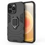 Ring Armor case for iPhone 14 Pro armored cover magnetic holder ring black, Hurtel 5907769352089 5907769352089