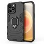 Ring Armor case for iPhone 14 Pro Max armored cover magnetic holder ring black, Hurtel 5907769352072 5907769352072