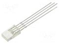 LED; RGB; rectangular; 2.5x5x8.7mm; tricolour; 750÷1120mcd; 100° OPTOSUPPLY OSTBMA7RA1B