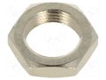 Accessories: nut; for mounting banana sockets on the panel STÄUBLI MU/M6X0.5-NI