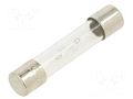 Fuse: fuse; 10A; 250VAC; time-lag; glass; 6.3x32mm; TSA; brass OPTIFUSE TSA-10A