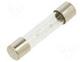 Fuse: fuse; 4A; 250VAC; time-lag; glass; 6.3x32mm; TSA; brass OPTIFUSE TSA-4A