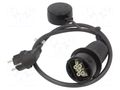 Cable: eMobility; 1x0.5mm2,3x2.5mm2; 230V; 1.8kW; IP44; 0.96m; 8A LAPP LAPP-5555923005