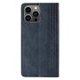 Magnet Strap Case Case for iPhone 14 Pro Max Flip Wallet Mini Lanyard Stand Blue, Hurtel 5907769311024 5907769311024