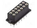 Connector: PCB-cable/PCB; socket; female; PIN: 12; Datamate L-Tek HARWIN M80-8501242