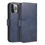 Magnet Case elegant case cover with a flap and stand function iPhone 14 blue, Hurtel 5907769347283 5907769347283