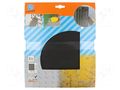 Cleaning cloth: sandpaper; Granularity: 240; 230x280mm; 6s. PG PROFESSIONAL PG-355.84